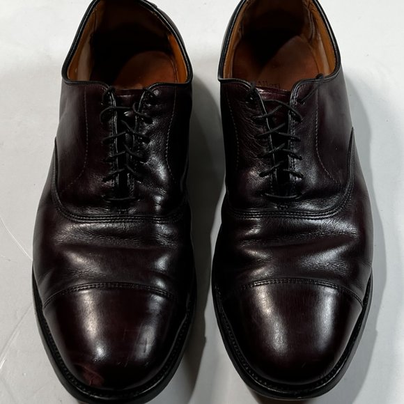 Allen Edmonds Park‎ Avenue Brown Leather Dress Shoes Oxfords 10.5 B Cap Toe main image 4